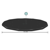 Bestway Poolabdeckung PVC D401 cm Garten 58292