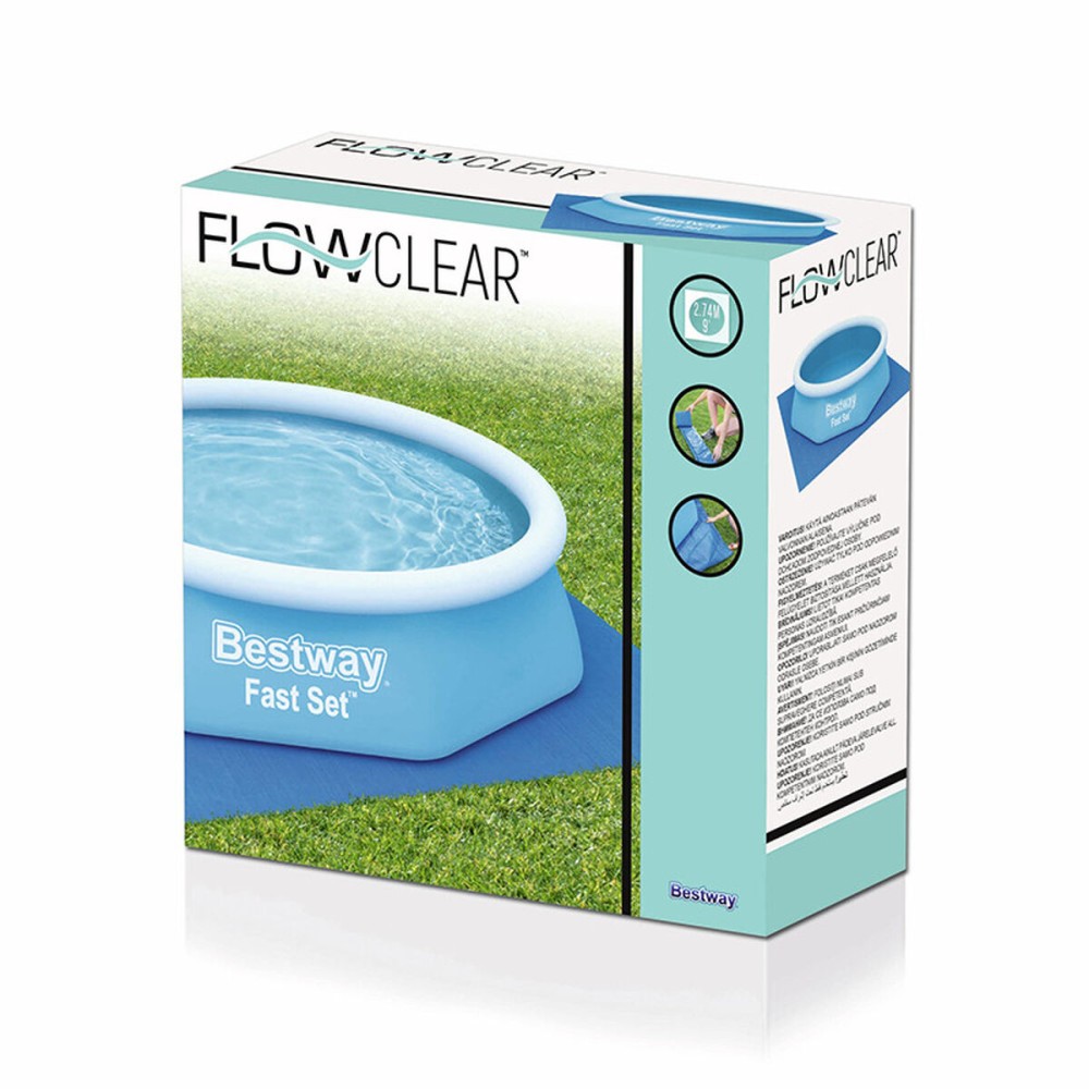 Bestway Boden Pool Schutz 274x274 cm Garten 58000