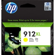 Cartouche d'encre originale HP 912XL Jaune (60 Unités)