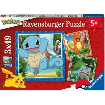 Set de 3 Puzzles Ravensburger 49 Pièces 147 Pièces 3 Unités