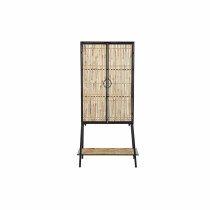 Buffet DKD Home Decor Noir Naturel Métal 65 x 35 x 130,5 cm