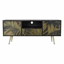 Buffet DKD Home Decor Noir Vert Métal Sapin Bois MDF 140 x 40 x 58 cm