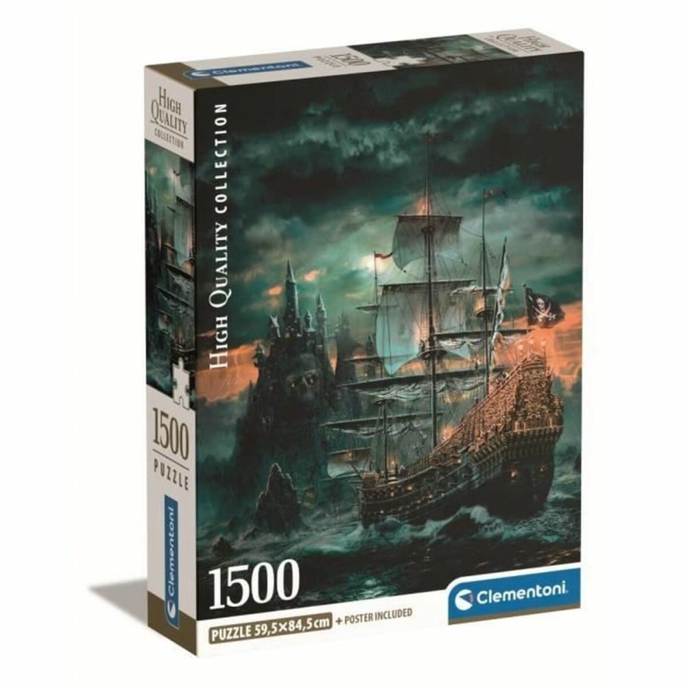 Puzzle Clementoni Bateau de pirate 1500 Pieces