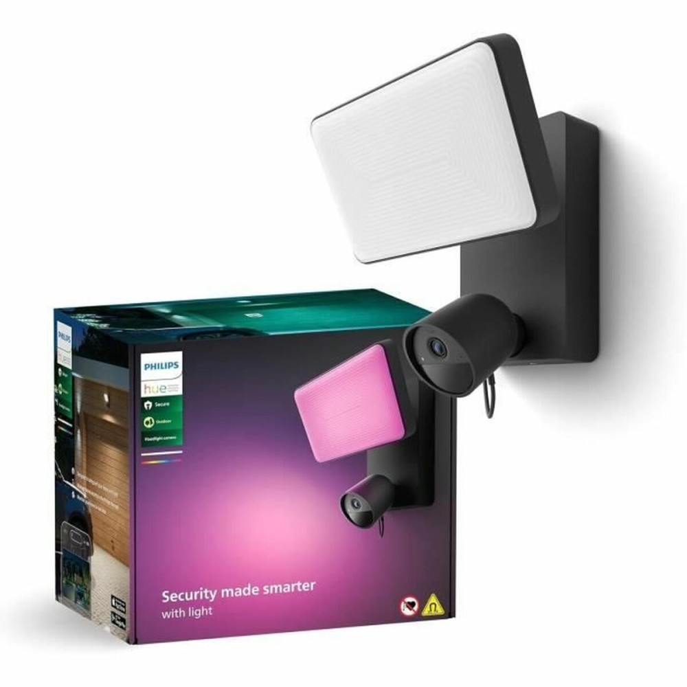 Fausse caméra de surveillance Philips Hue Secure Flood Light