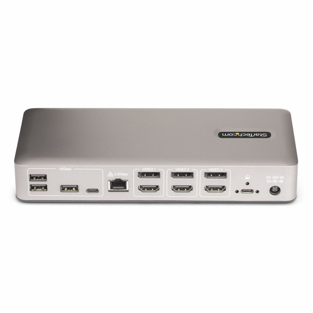 Hub USB Startech 150UE-USB4DOCKTRIPLE Grau