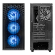Boîtier ATX semi-tour CoolBox COO-CHA-GA300B-0 Noir