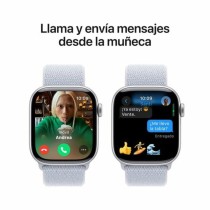 Montre intelligente Apple Watch Series 10 Bleu Argenté