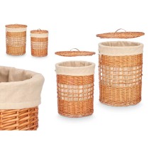 Set of Baskets Kipit Natural wicker 2 Pieces