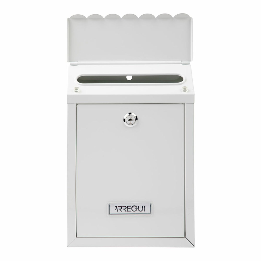Briefkasten Arregui Weiß Stahl Civic