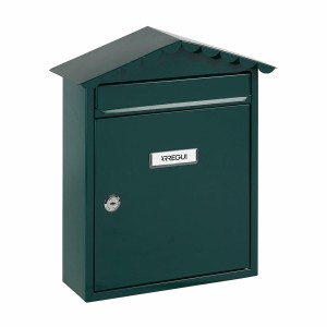 Letterbox Arregui Green Steel 30 x 11 x 36 cm
