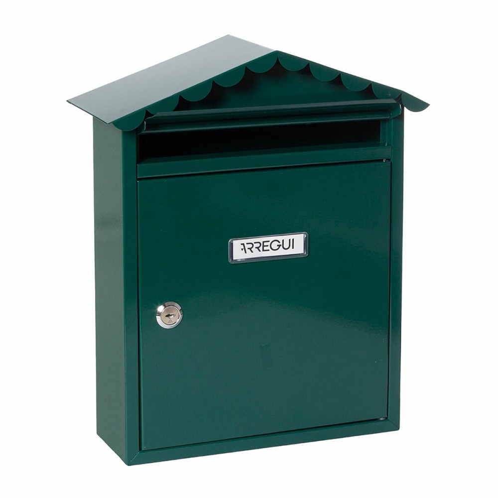 Letterbox Arregui Green Steel 30 x 11 x 36 cm