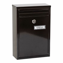 Briefkasten Arregui Schwarz Stahl 22 X 8 X 32 cm