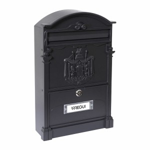 Briefkasten Arregui Schwarz 26 X 9 X 42 CM Aluminium