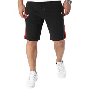 Herren-Sportshorts New Era NBA MESH PANEL OS SHORTS CHIBUL 60435477 Schwarz