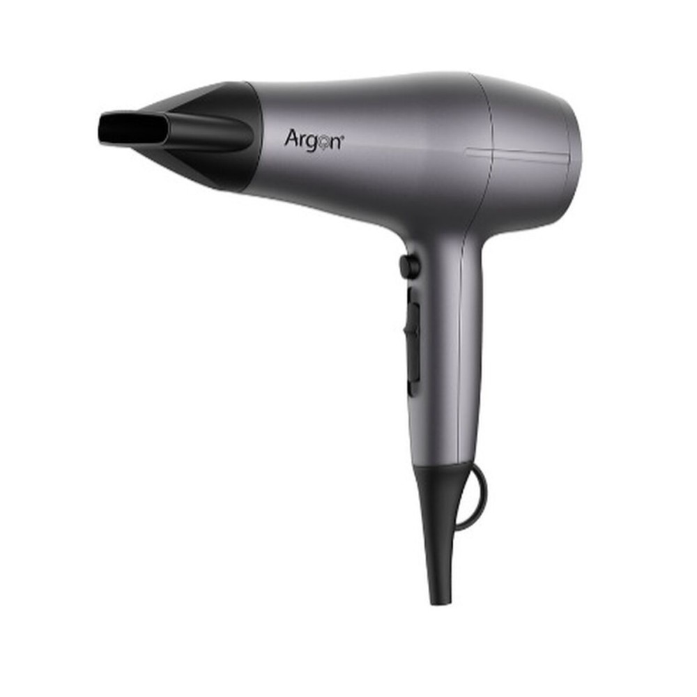 Föhn Argon Schwarz Silberfarben 2200 W