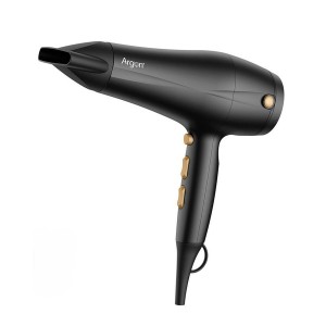 Sèche-cheveux Argon Noir Doré 2400 W