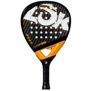 Padel Racket Lok Sports Carb-On Hype Black Orange