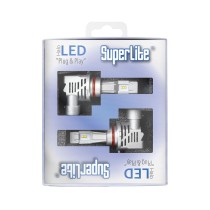 Kit de conversion au Halogène LED Superlite BOM12314 HB4 HB3 28 W 6500 K LED (2 Unités)