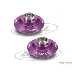 Helm-Clip-Set Bell HANS Rosa FIA 8858-2010