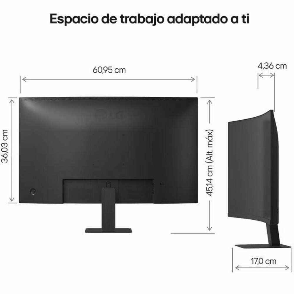 Gaming-Monitor LG 27U421A-B Full HD 27"