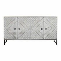 Buffet DKD Home Decor Blanc Métal Bois de manguier 155 x 40 x 85 cm