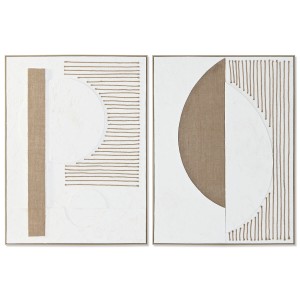 Bild Home ESPRIT Papier polystyrol 92,5 x 4,5 x 122,5 cm
