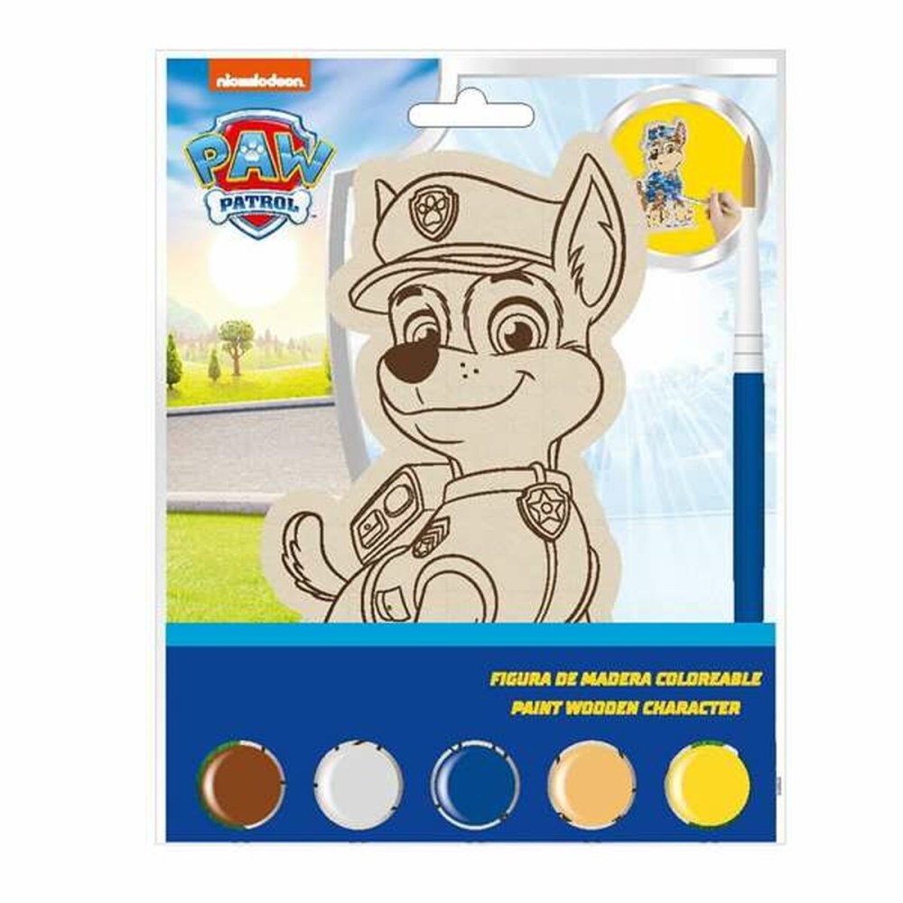 Ensemble pour activités manuelles The Paw Patrol Bois 14 x 18 x 5 cm