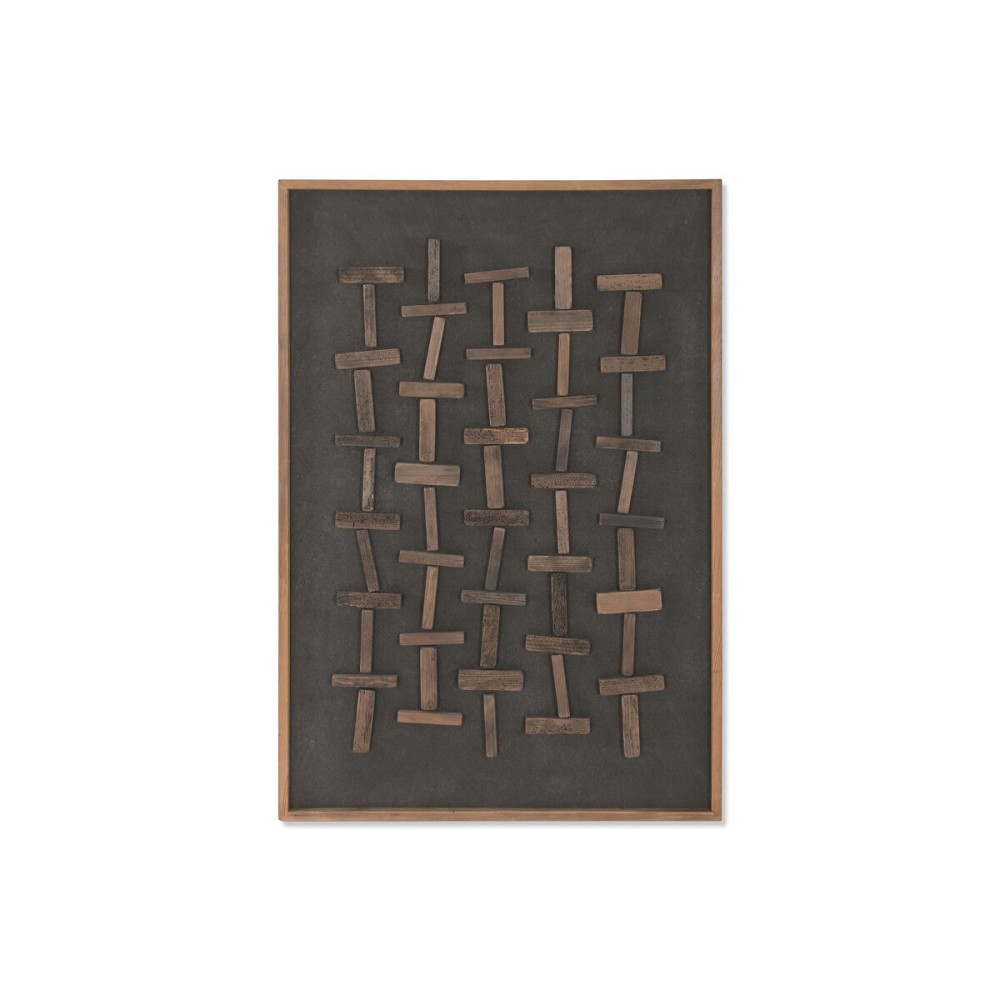 Cadre Home ESPRIT Pin Bois Recyclé 82 x 4 x 122 cm