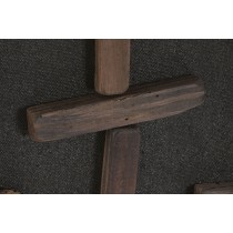 Painting Home ESPRIT Pinewood Recycled Wood 82 x 4 x 122 cm