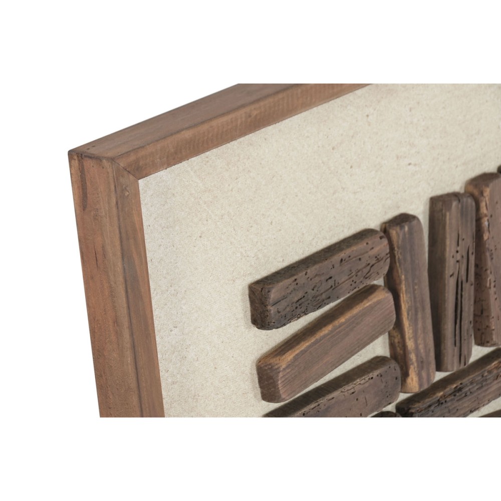 Cadre Home ESPRIT Pin Bois Recyclé 62 x 4 x 62 cm