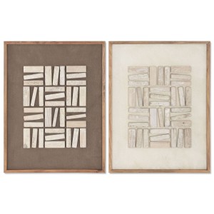 Cadre Home ESPRIT Pin Bois Recyclé 62 x 4 x 82 cm