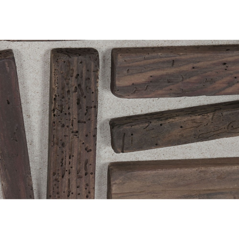 Cadre Home ESPRIT Pin Bois Recyclé 62 x 4 x 62 cm