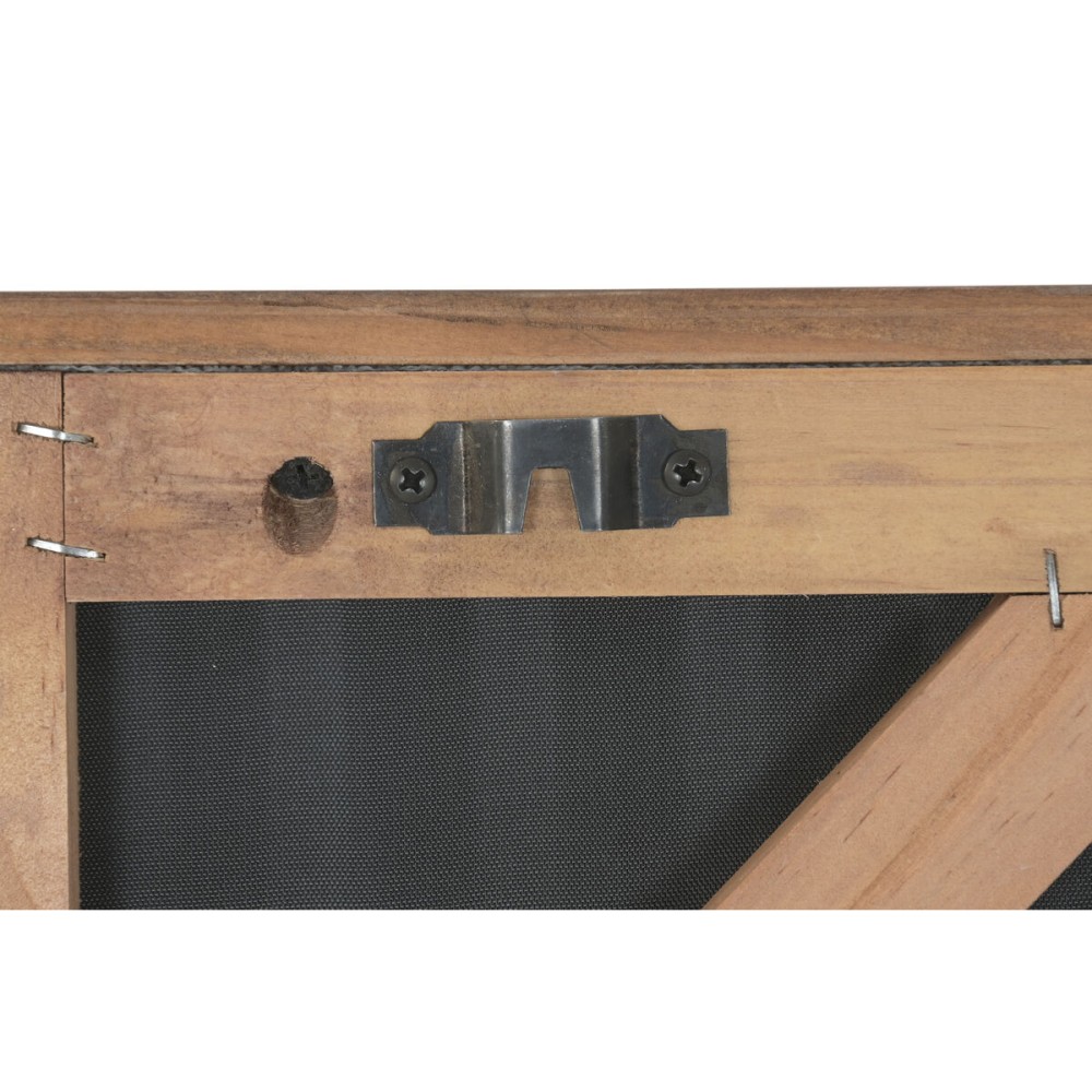Cadre Home ESPRIT Pin Bois Recyclé 62 x 4 x 62 cm