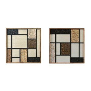 Bild Home ESPRIT Kiefer Recyceltes Holz 82 x 4 x 82 cm
