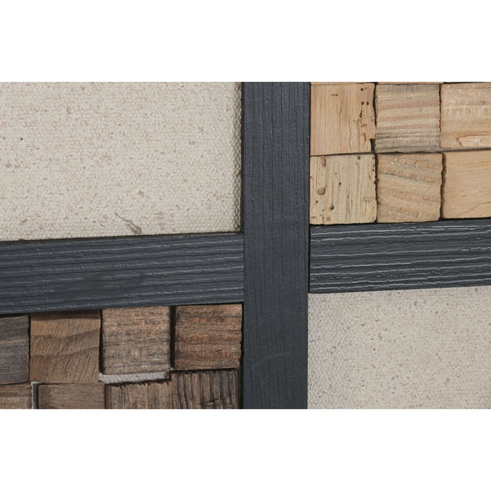 Cadre Home ESPRIT Pin Bois Recyclé 82 x 4 x 82 cm