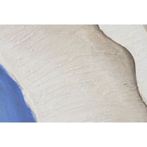 Toile Home ESPRIT Bleu Blanc Volets Tropical 82,5 x 4,5 x 122,5 cm (2 Unités)