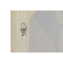 Leinwand Home ESPRIT Blau Weiß Blatt Tropical 82,5 x 4,5 x 122,5 cm (2 Stück)
