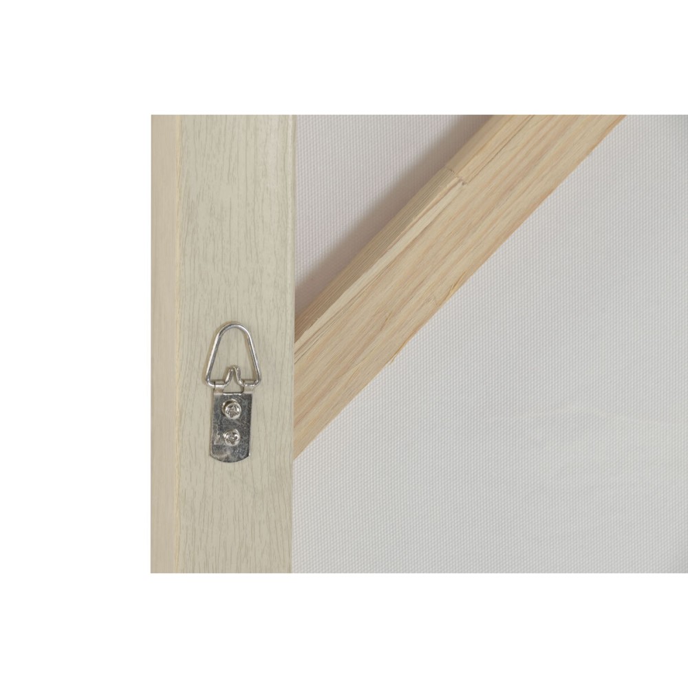 Leinwand Home ESPRIT Weiß Rosa Berg 80 x 3,5 x 80 cm (2 Stück)