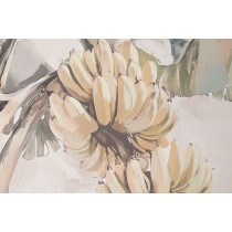Leinwand Home ESPRIT Gelb grün Tropical 82,5 x 3,5 x 122,5 cm (2 Stück)