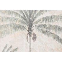 Toile Home ESPRIT Vert Beige Palmiers 138 X 2,8 X 180 CM (2 Unités)