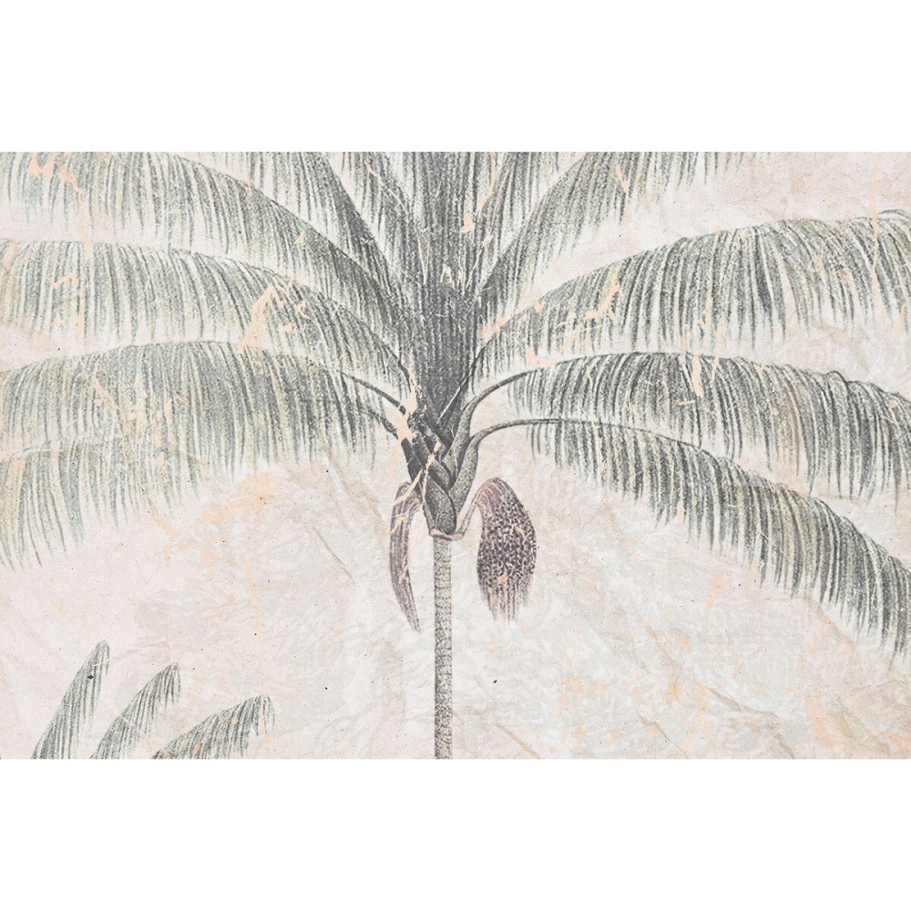 Canvas Home ESPRIT Green Beige Palms 138 X 2,8 X 180 CM (2 Units)