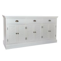 Buffet DKD Home Decor Blanc Bois Bois de paulownia 160 x 41 x 83 cm