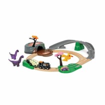 Train avec circuit Brio Aventure Dinosaure