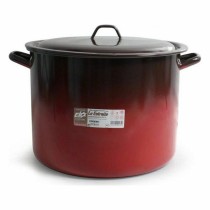 Casserole avec Couvercle La Estrella Acier émaillé vitrifié