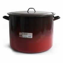 Casserole avec Couvercle La Estrella Acier émaillé vitrifié