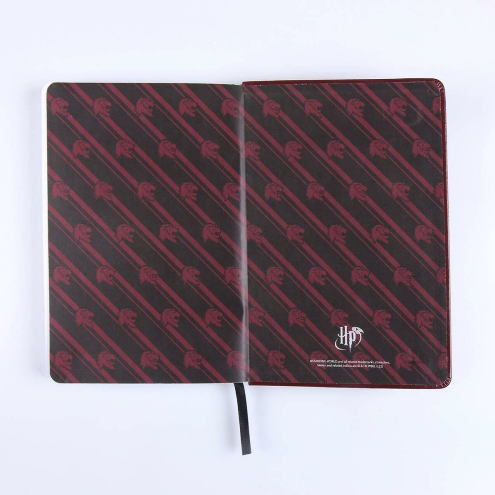 Notepad Harry Potter Red A5