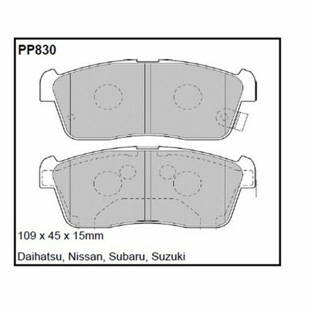 Brake pads Black Diamond BDPP830