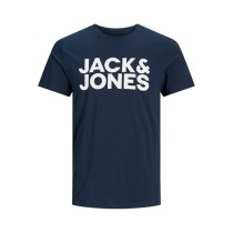 Herren Kurzarm-T-Shirt Jack & Jones JJECORP LOGO TEE 12151955 Marineblau