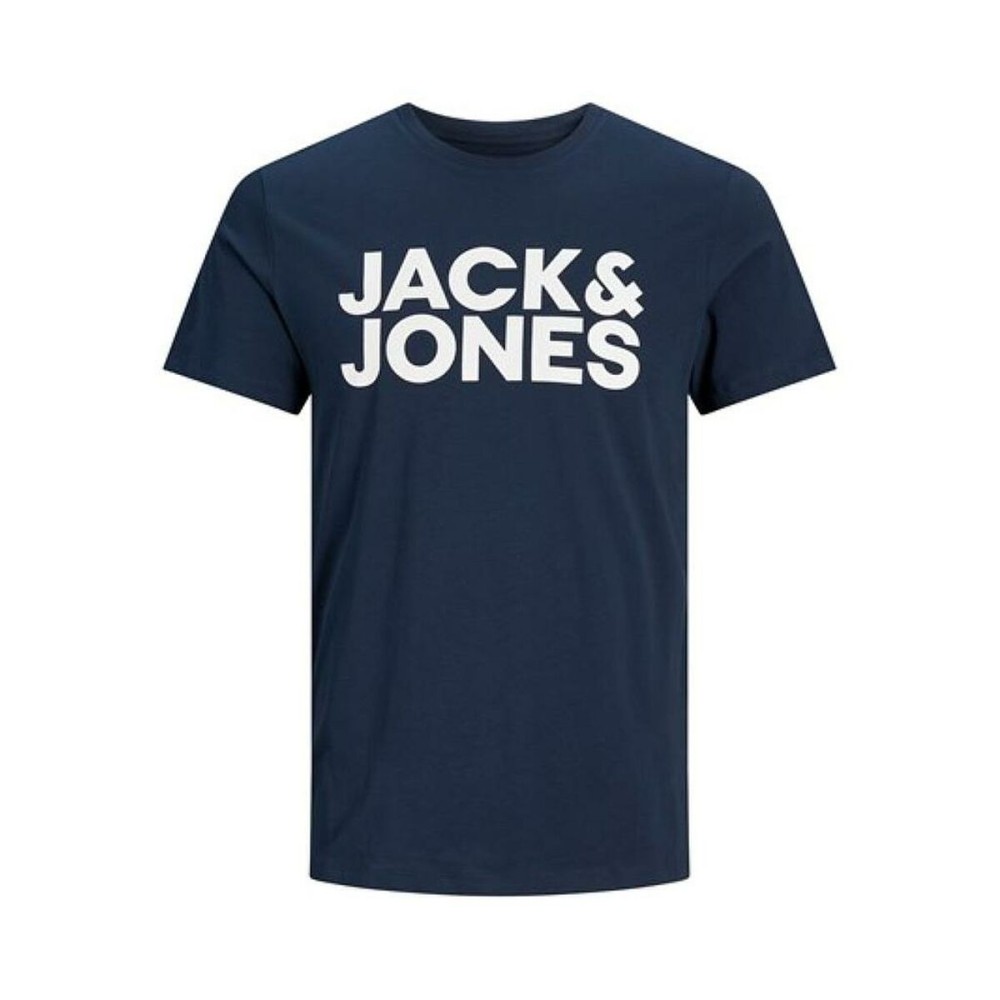 Herren Kurzarm-T-Shirt Jack & Jones JJECORP LOGO TEE 12151955 Marineblau