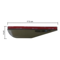 Waterproof rearview mirror protector OCC Motorsport OCCDEC020 Smoked Universal 2 Pieces